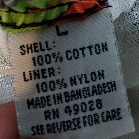 Vintage 90s Trend Basics Abstract Strokes Swim Shorts - Picture 6 of 7